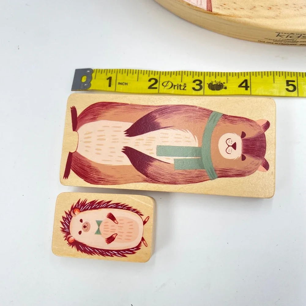 Mary‎ & Martha Kids Woodland Friends Stacker Wooden Balancing Toy Ephesians 4:32